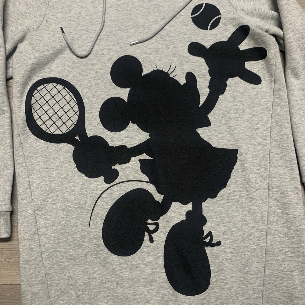 Disney X Lacoste Dress Women's Minnie Mouse Tennis Long Hoodie (EU 38) Size US M - Picture 7 of 16